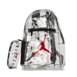 2pc Clear School Backpack With Pencil Case