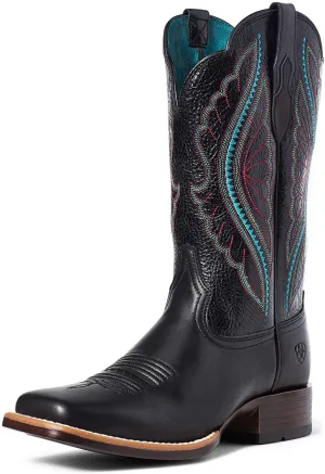 Ariat Women's Primetime Western Boot, True Black