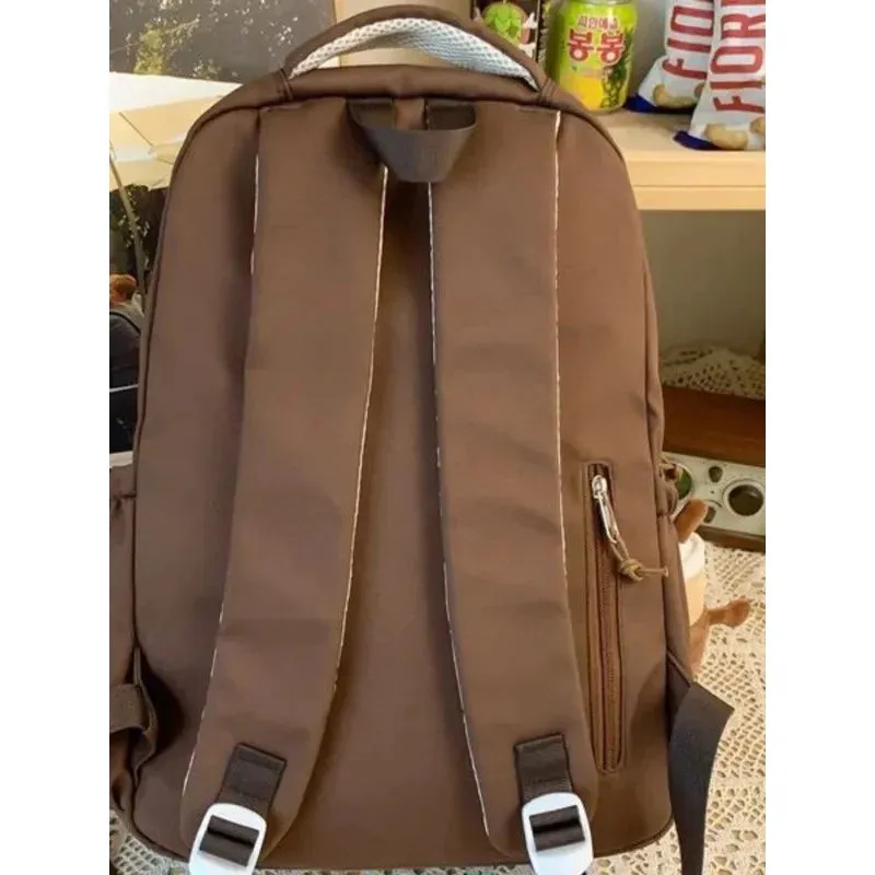 Casual Cozy Capybara Study Backpack Bag