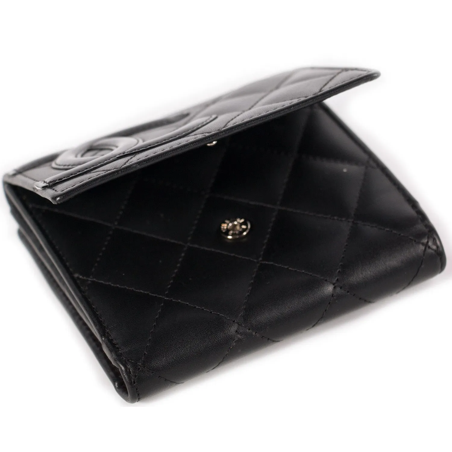 Chanel Cambon Ligne Compact Wallet