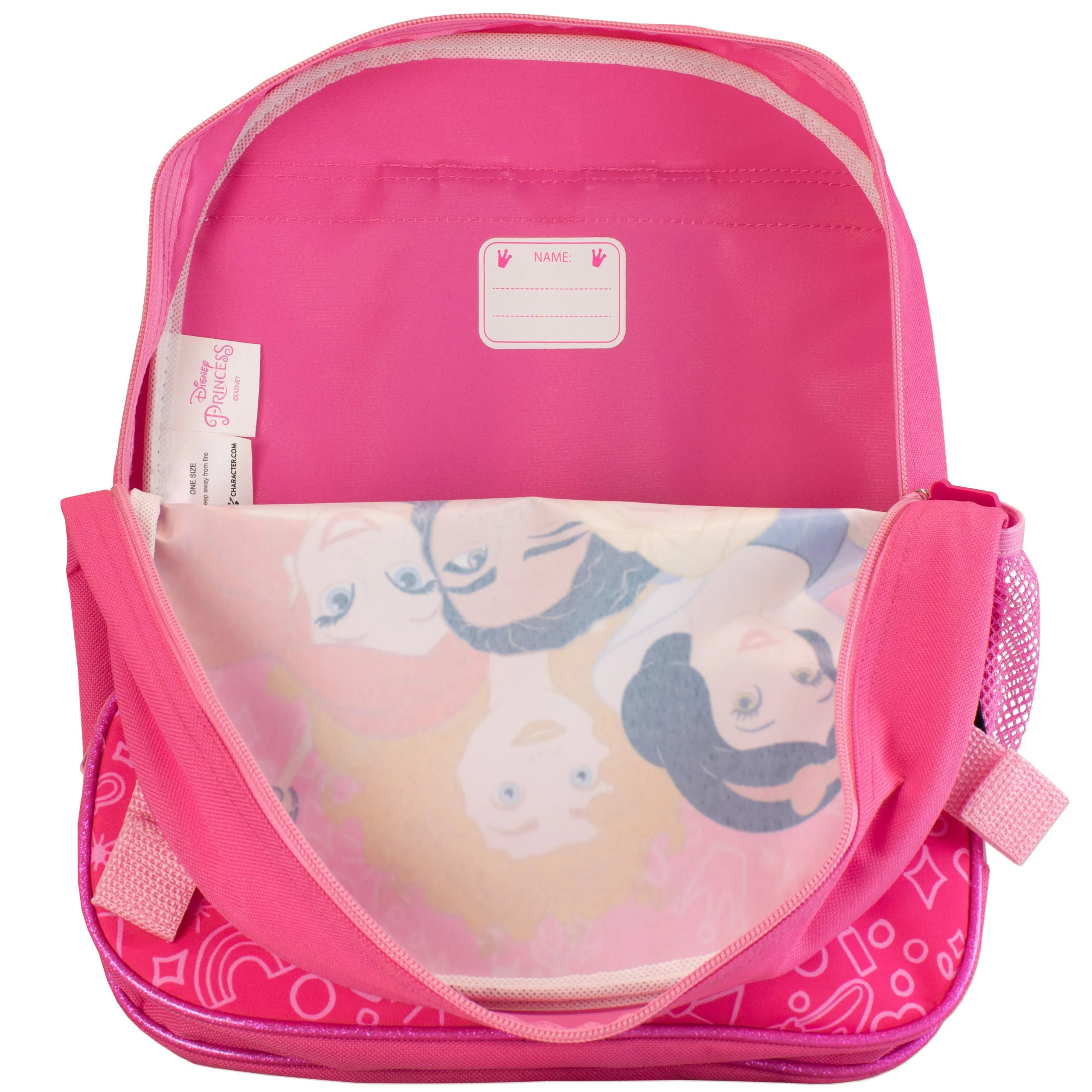 Disney Princess Backpack and Lunch Bag Set