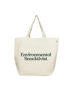 Environmental Snacktivist Tote Bag