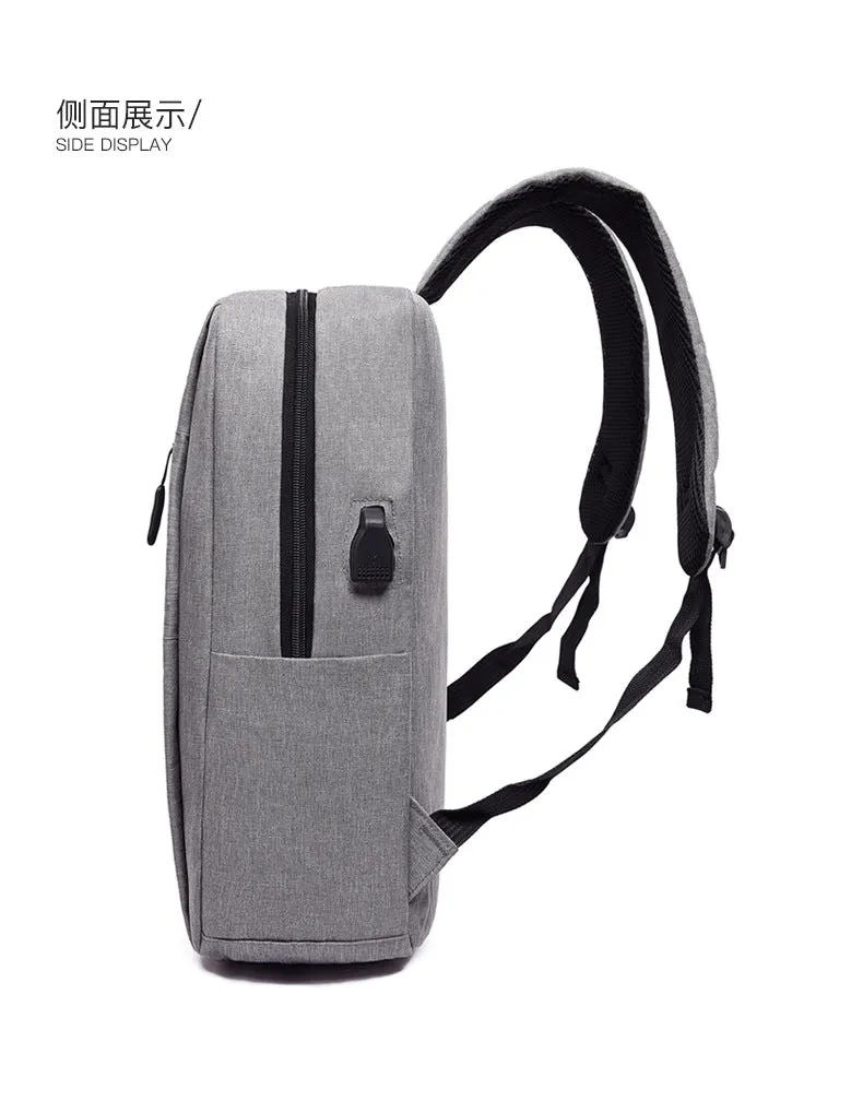 Grey Sport Durable Bag with Nylon Material Backpack