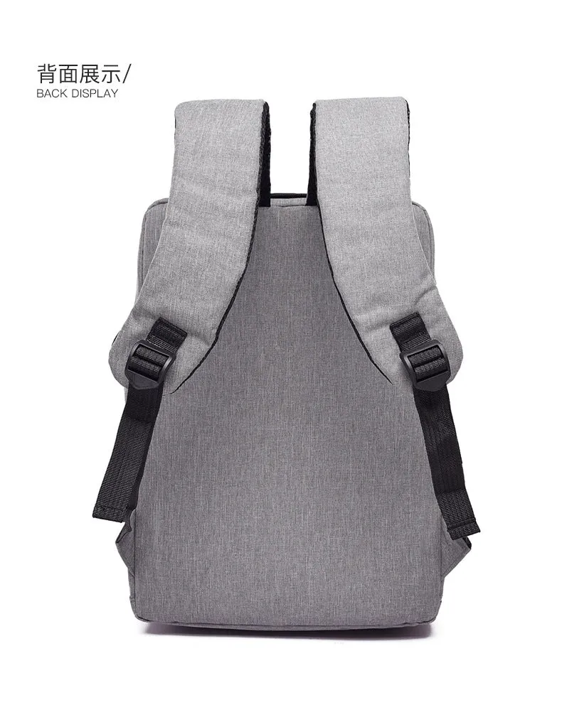 Grey Sport Durable Bag with Nylon Material Backpack