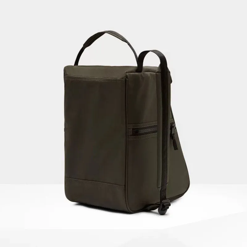 Hunter Original Short Boot Bag in Dark Olive