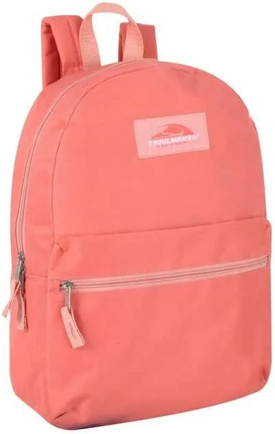 Item# 0179   Trail maker Classic 17 Inch Backpack with Adjustable Padded Shoulder Straps (Watch Video)