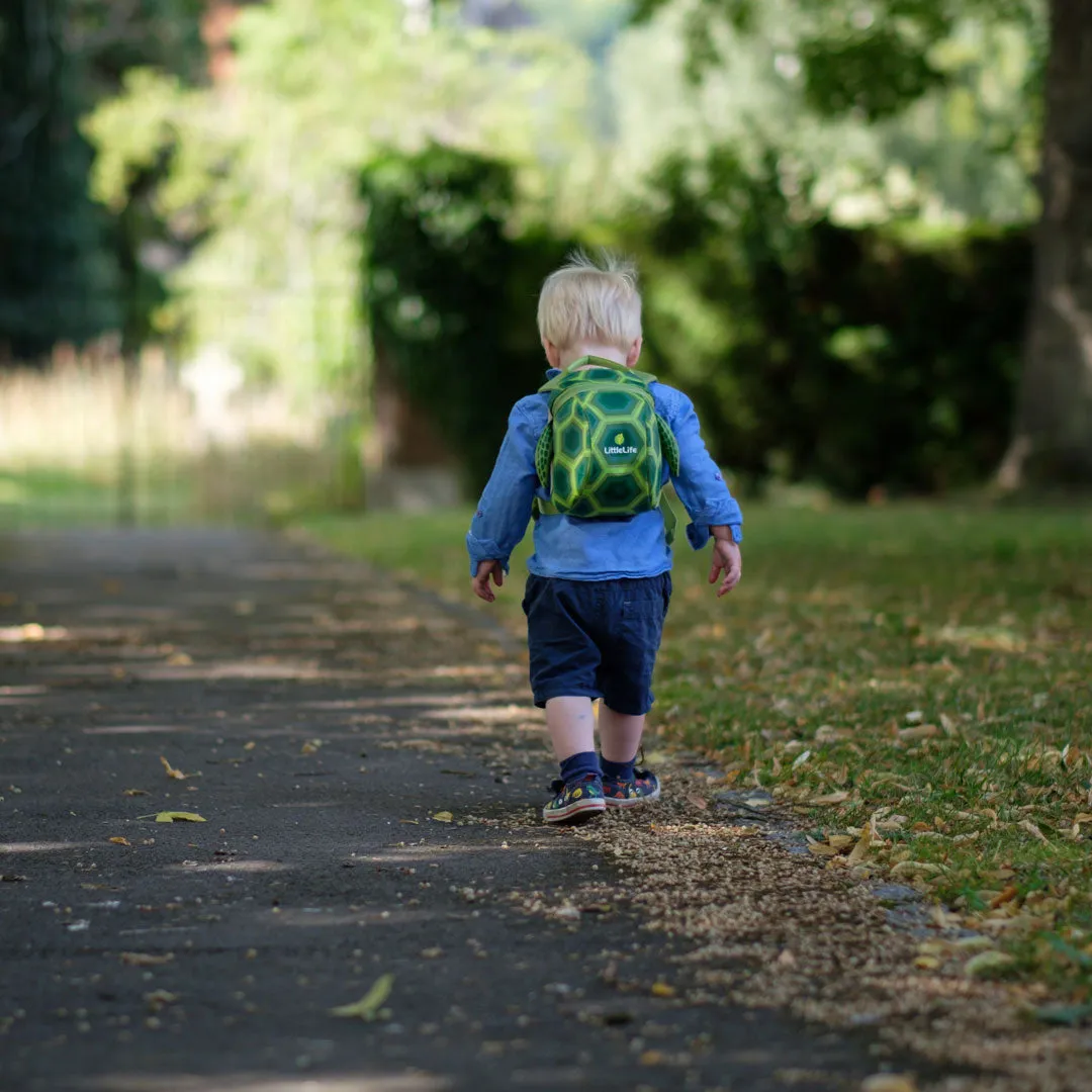 Littlelife Turtle Toddler Backpack With Safety Rein