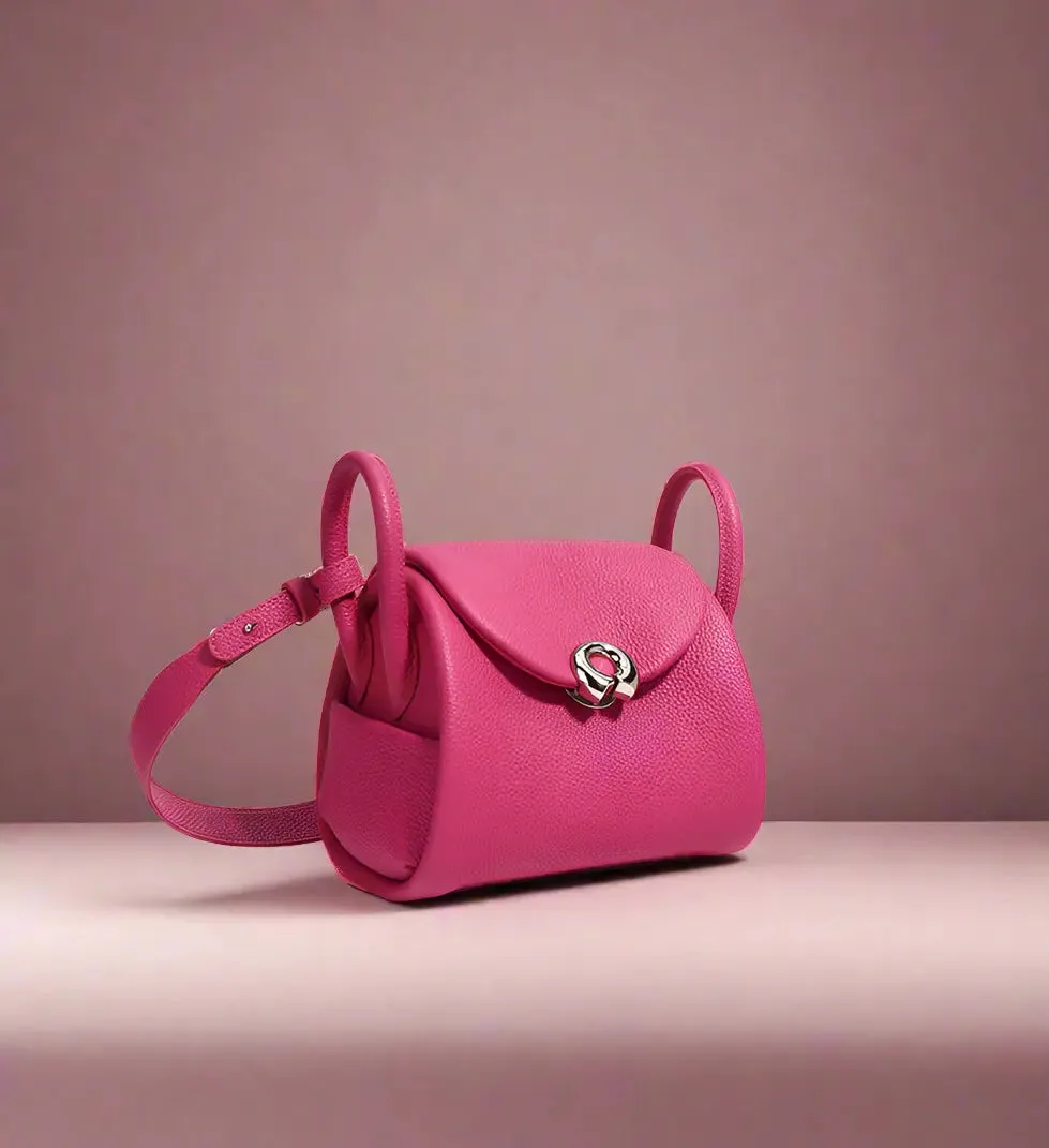 Mel Pink leather handbag