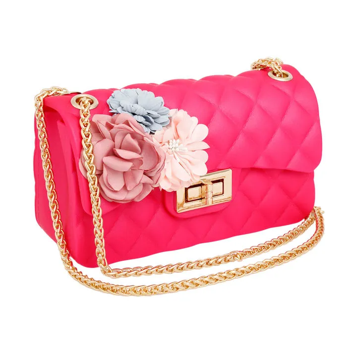 Purse Quilted Jelly Crossbody Bag Women