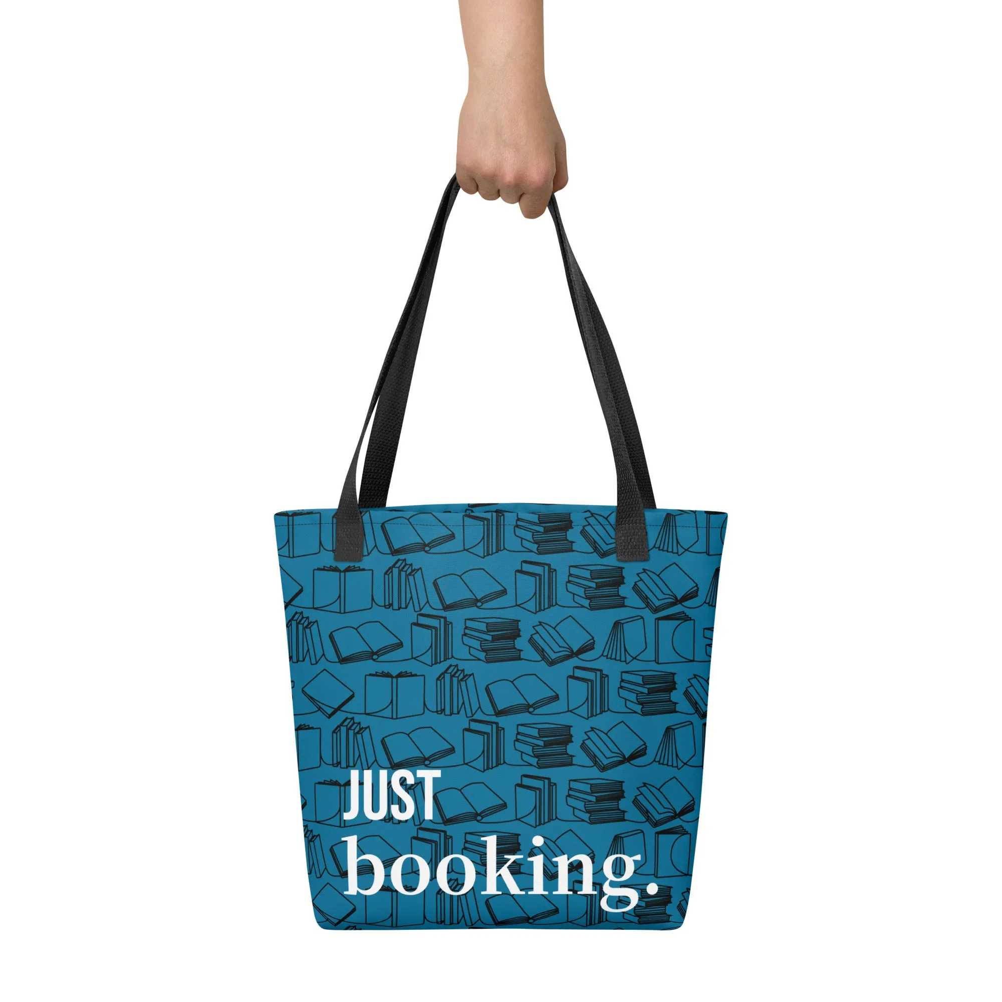 "Just Booking" Tote Bag