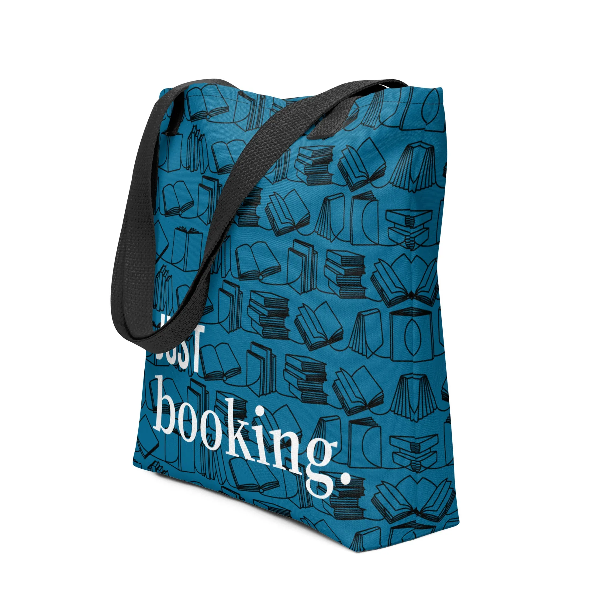 "Just Booking" Tote Bag