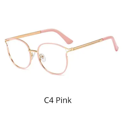 Ralferty Women's Full Rim Cat Eye Alloy Eyeglasses W93332