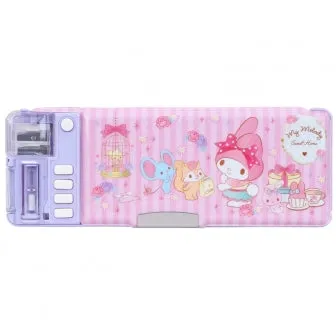 Sanrio Characters Sparkly Magic Pencil Case (with pencil sharpener)