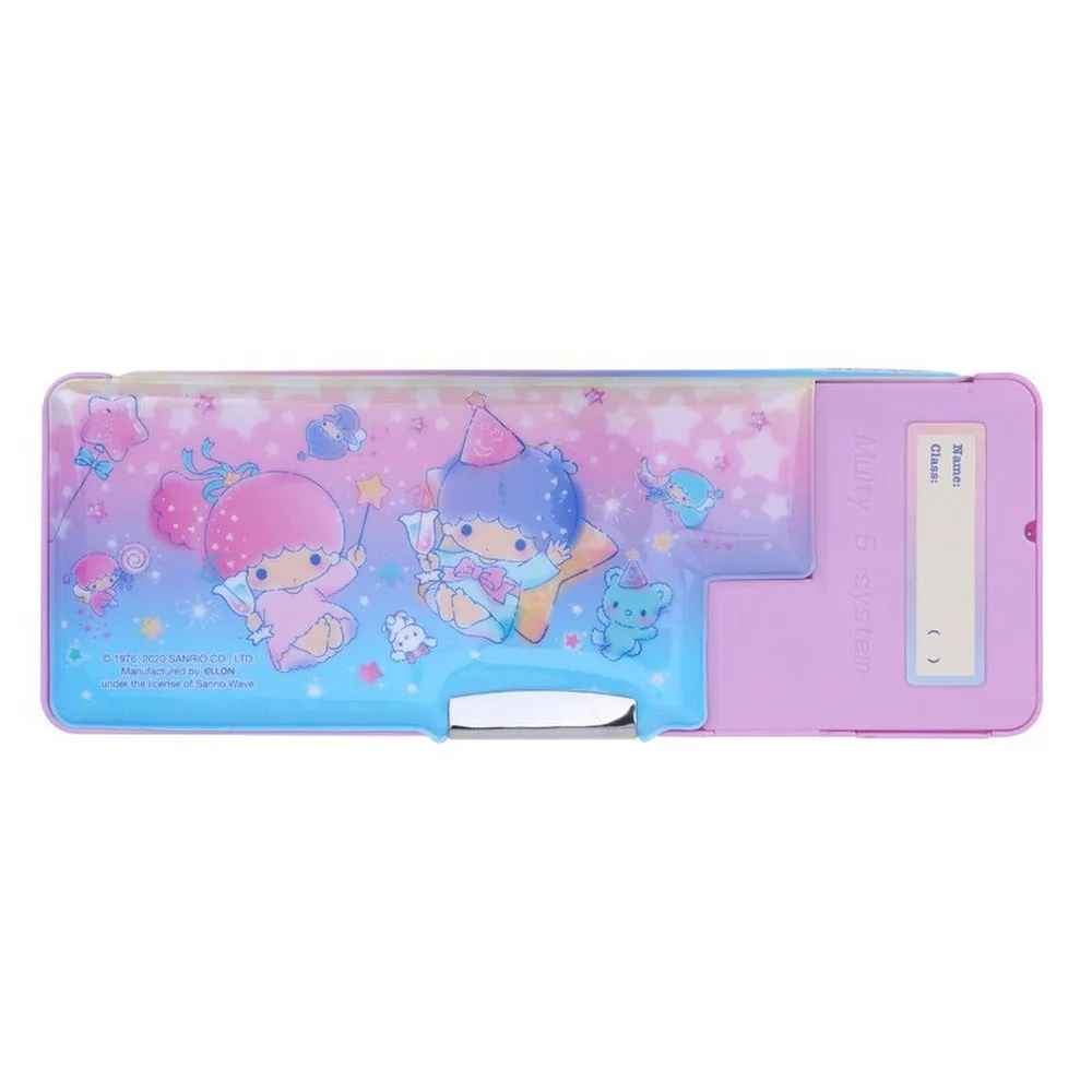 Sanrio Characters Sparkly Magic Pencil Case (with pencil sharpener)