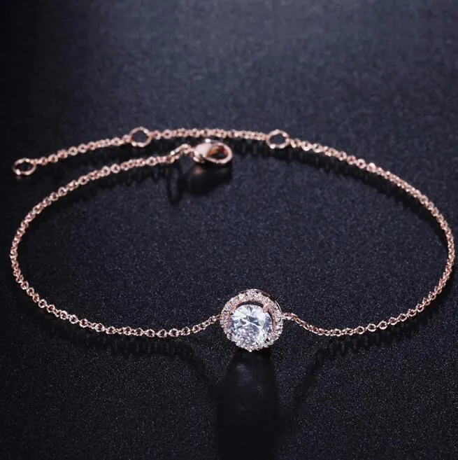 Sizzling Solitaire Elegant Bracelet