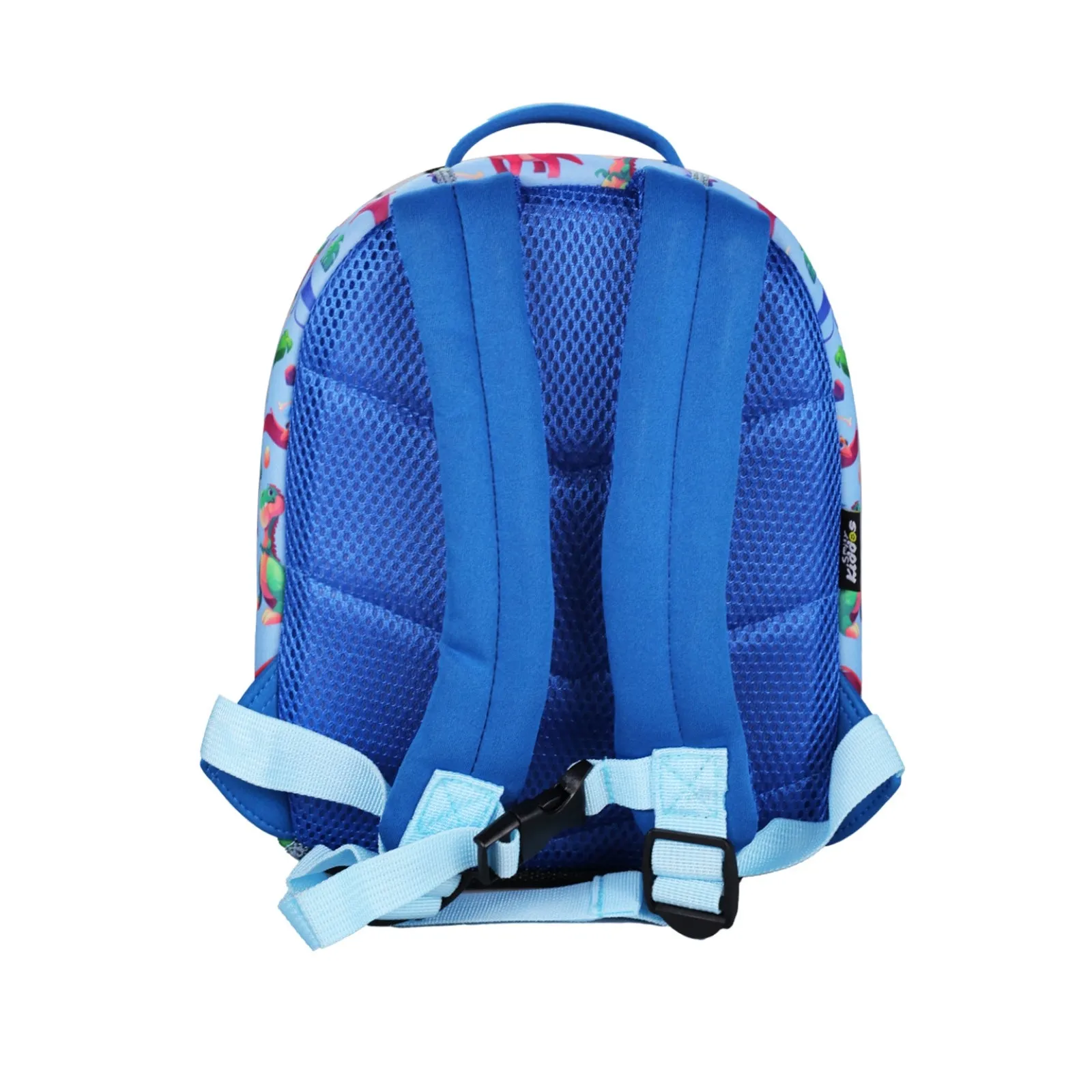 Smily kiddos Fun Dino Neoprene Preschool Backpack (6L) – Blue