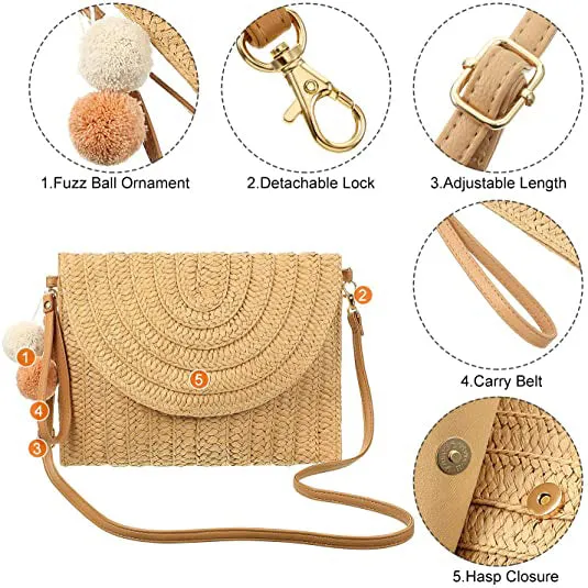 Straw Handmade Shoulder Bag