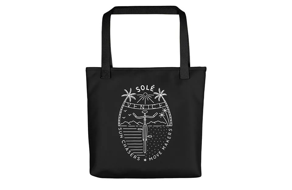 Sun Chasers - Black Tote Bag