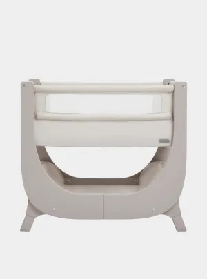 Taupe Shnuggle Air Lite Bedside Crib