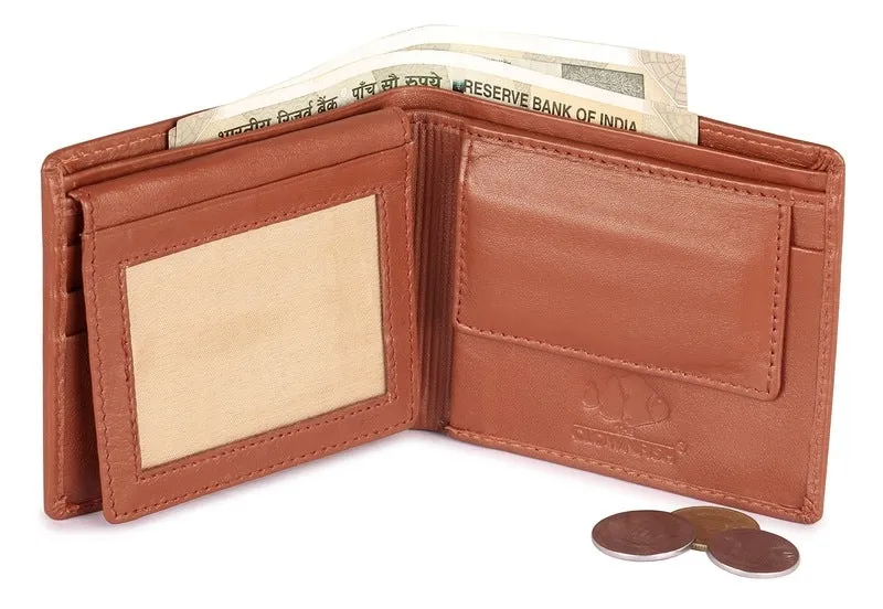 THE CLOWNFISH Cinnamon Men's Wallet (TCFGL-GTCIN5)