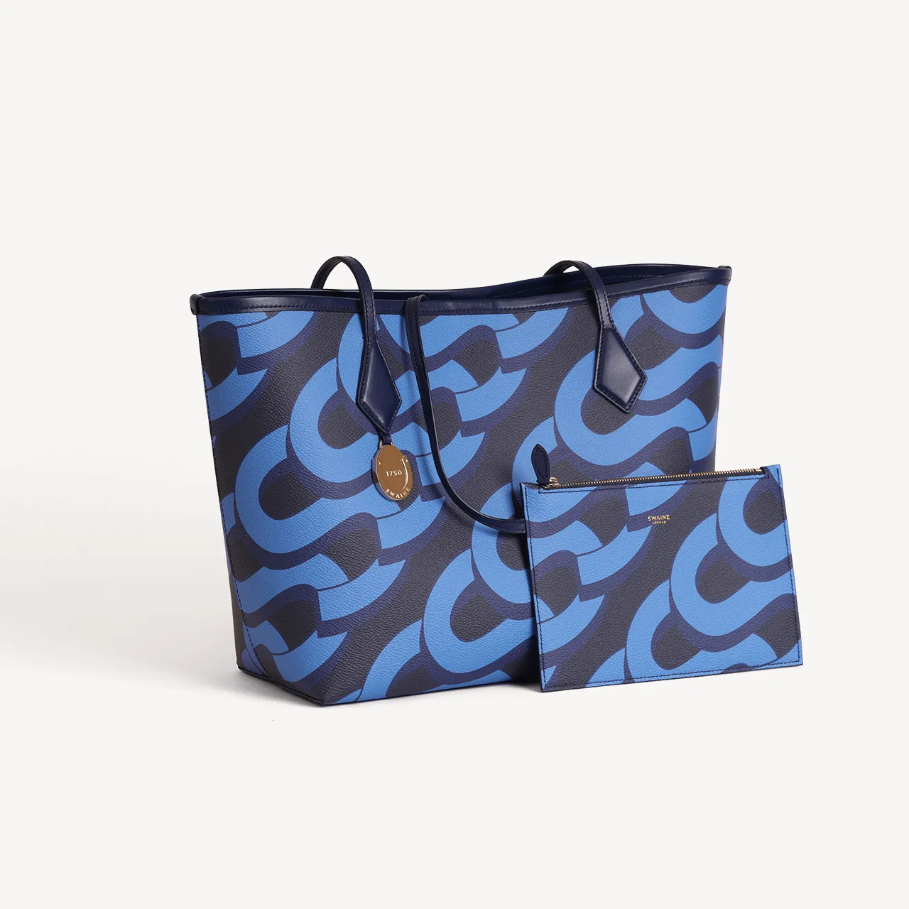 Tote Oversized Monogram Print