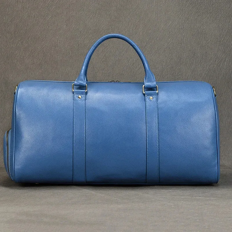 Unisex Genuine Leather Travel Bag