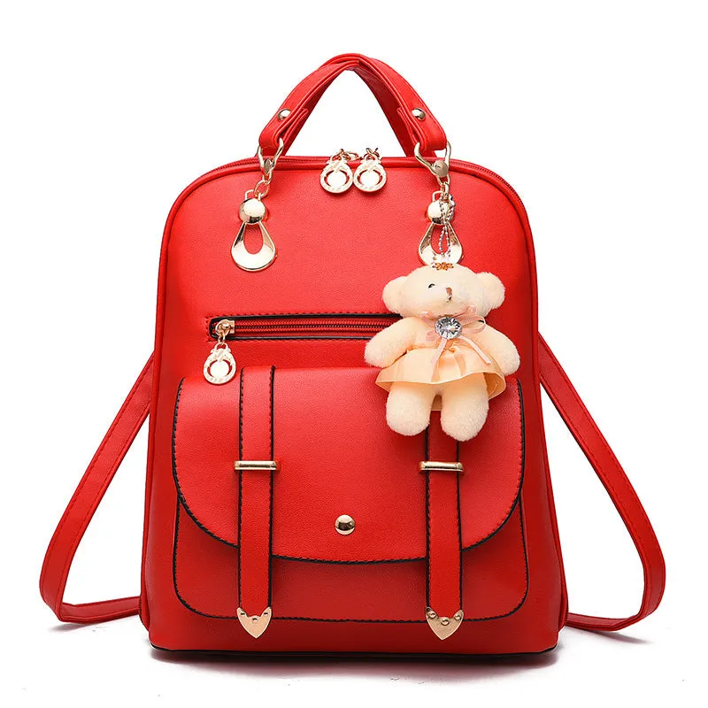 Vibrant Essentials: Pure Color Casual Student Backpack