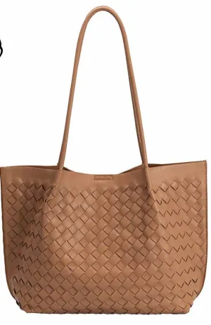 Victoria Tote Bag in Tan