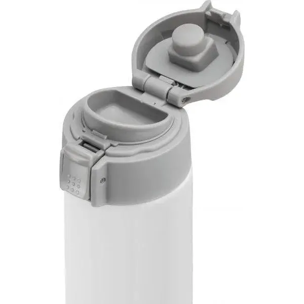 Zwilling 450ml Thermo Vacuum Bottle, Travel Mug - White/Silver (New)